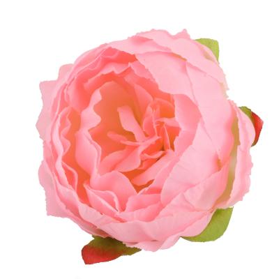 China Decoration Peony Artificial Flower Large Indoor Outdoor Indoor Silk Bouquets Preserved Peony In Stock 9CM Plastic Bag + Carton 9cm Artificial Peony Heads DIY for sale