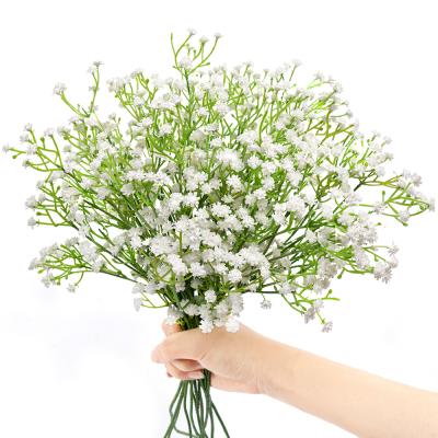 China 2021 durable best selling the latest flower treated dry babysbreath suitable for weddings, decorated rooms, mother's day for sale