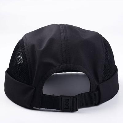 China High Quality Wholsale Mesh Brimless Baseball Cap Embroidery Embroidery Quick Dry Custom Owner Hat for sale