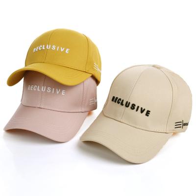 China JOINT Custom Logo Plain Embroidery Baseball Cap Colorful Polo Cotton Baseball Hat for sale