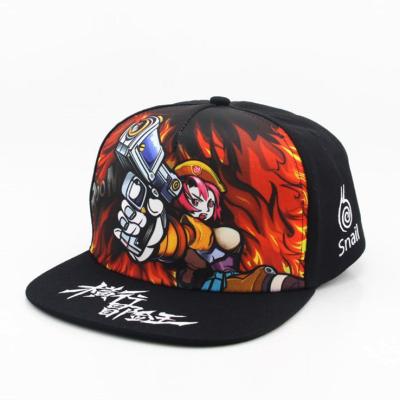 China Custom sublimation logo design JOINT snapback hat with chinese letter birm for sale