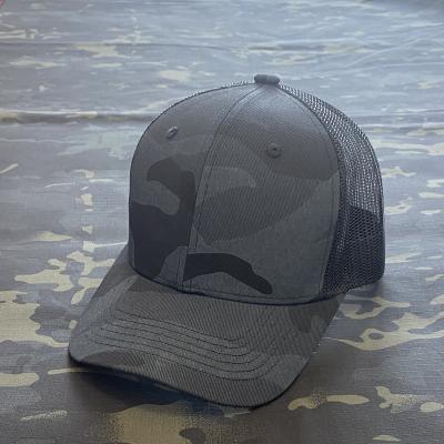 China COMMON Custom Logo Embroidery Mesh Hat or Patch Camouflage Trucker Hat High Quality Factory Price for sale