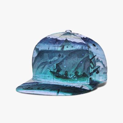 China Wholesale 2021 fashion polyester COMMON luxury custom logo sublimation snapback hat baseball cap hat for sale