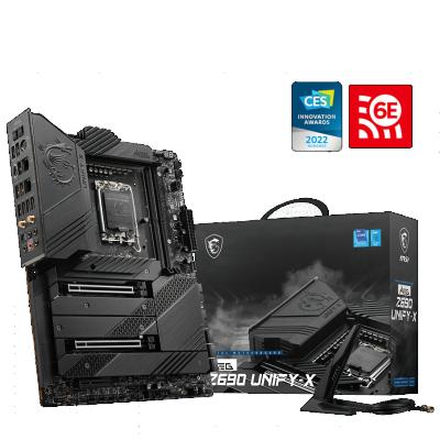 China Desktop for MSI meg Z690 UNIFY-X ddr5 lga atx desktop gaming motherboard support cpu intel msi z690 desktop mainboard 1700 for sale