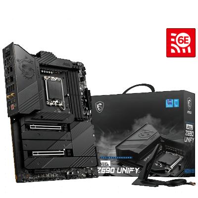 China Desktop for MSI LE Meg Z690 UNIFY lga ddr5 lga ddr5 computer game motherboard atx support cpu intel msi z690 pc game main board 1700 for sale