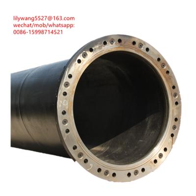 China A106B A53B API 5LB UHMWPE HDPE Lining Wear Resistant Steel Dredging Steel Pipe for sale