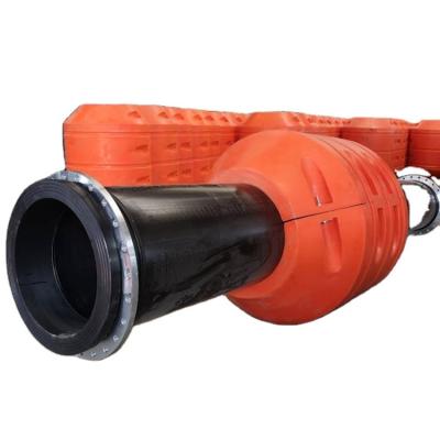 China UHMWPE Dredge Dredge Hose with Floats Linked to Rubber Hose and Dredge for sale