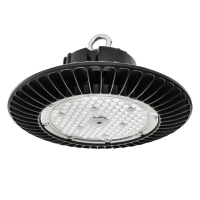 China Warehouse 100w UFO led design factory light beam smart highbay 120 angle for sale