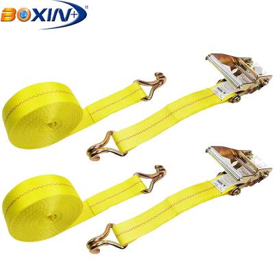 China For Trucks For Appliances EB1113 Ratchet Link Down Strap Ratchet Strap With Double J-Hook for sale