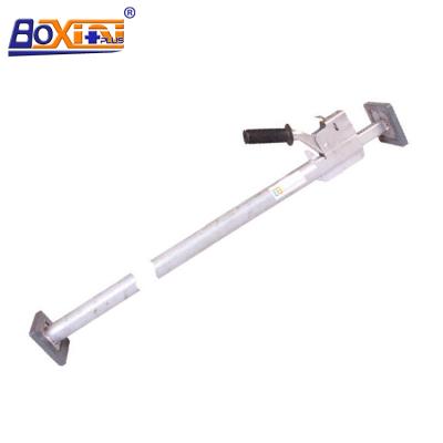 China Cargo Truck Steel Jack Bar w/Welded Round Tube & Foot Pads For Truck for sale