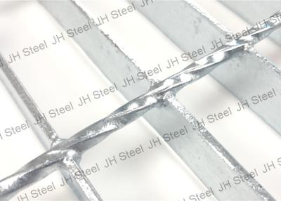 China Rustproof Serrated Galvanized Steel Grating Hot Dipped Galvanized Surface for sale