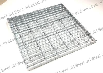 China Light Duty Serrated Galvanized Steel Grating Astma 36 Press Lock Steel Grate for sale