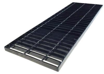 China Slotted Kerb Curb Galvanised Drain Grate Carbon / Stainless Steel Material for sale