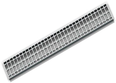 China Outside Steel Galvanized Trench Drain Grate For Driveways / Bicycle Guard for sale