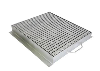 China Galvanized Walkway Grating Galvanised Grid Mesh Anti Aging Low Maintenance for sale