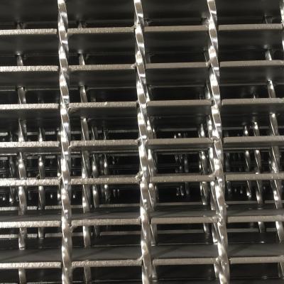 China Plain Type Stainless Steel Bar Grating For Subway / Driveway Foot Walking for sale