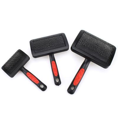 China 2022 Sustainable Pet Grooming Comb Shedding Hair Remove Accessories Cat Horse Supplies Pet Supplies Needle Brush Slicker Massage Tool Dog Accessories for sale