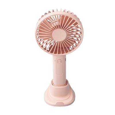 China Work Three-speed Adjustment Small Fan Quiet Silent Mobile Phone Bracket Neutral Left And Right Small Head Shaking Fan for sale