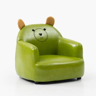 China Green Soft Modern Simple PU Or Fabric Kids Sofa Chair for sale