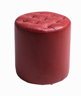 China stool home & Online Shopping Fancy Ottoman Colorful Fabric Round Stool Ottoman for sale