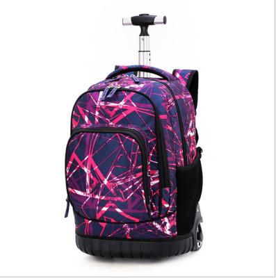 China Polyester Trolley Backpack, Unisex School Bag High End Quality Travel Bag Back To School Bag. for sale