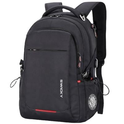 China With USB SWICKY Mochilas-Juvenil Zaino fit to15.6 inch backpack bag school laptop backpack for men travel bag for sale