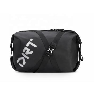 China Normcore / 2021 Minimalist Fashion Traveler Design Funny Fanny Pack Brand Print Men Canvas Waist Bag With Zipper Pocket for sale