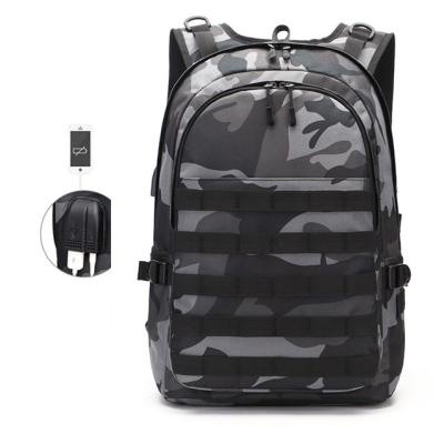 China With USB Swicky OEM Backpack Mountain Backpacking Waterproof Camping Rucksack Hiking Army Bag Rucksack College Bags For Men for sale