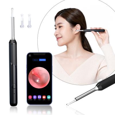 China IOS Android Wireless Waterproof Visual Ear Spoon Ear Wax Camera Otoscope Metal+Plastic Ear Wax Removal Endoscope WiFi Cleaning Tool for sale