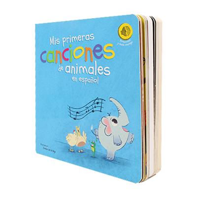 China Education Factory Hardcover Children Voice Book With Touch Button Sound Book Customize Cartoon Pop Book Use For Early Baby Educational for sale