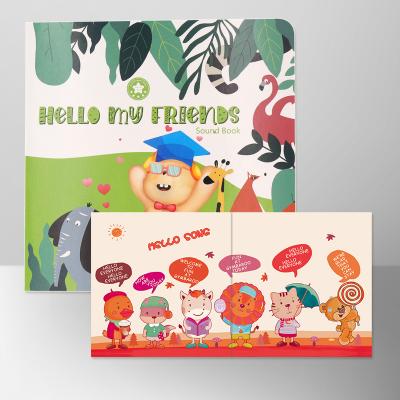 China ABS+Paper Kids Early Educational Music Notebook Customize Kids Sound Colorful Music Notebook For Study for sale