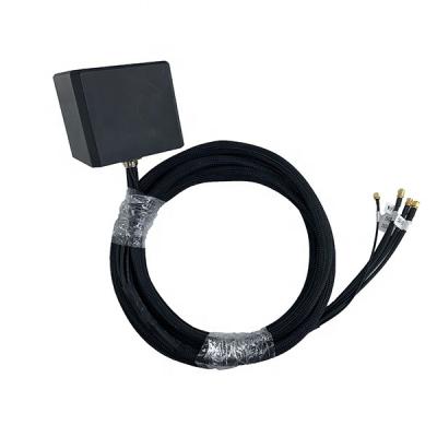 China Combination 7 in-1 2G 3G 4G 5G high performance ABS external WIFI and GPS antenna with SMA connector for sale