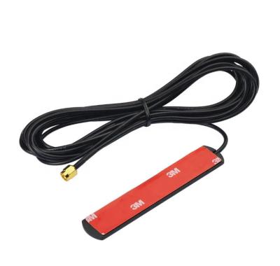 China Car USE Adhesive Mount 3 Meters LORA GSM GPRS Antenna 868MHz 915MHz Patch Antenna With SMA-Male Connector Aerial Cable for sale