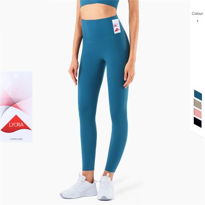 China High Quality Nylon Spandex Yoga Gaiters New Arrivals Women Yoga Waist Lulu Winter Breathable Gym Gaiters For Woman for sale