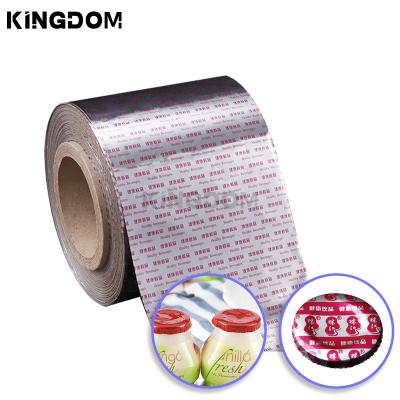 China Moisture Proof Plastic Peelable Aluminum Foil Lamination Film PP PS Cup Cover Lidding Film for sale