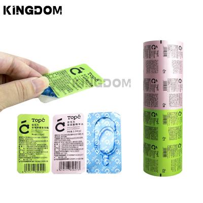 China Moisture Proof Flexible Sealing Packaging Film Cosmetic Packaging Aluminum Foil Lidding Film for sale