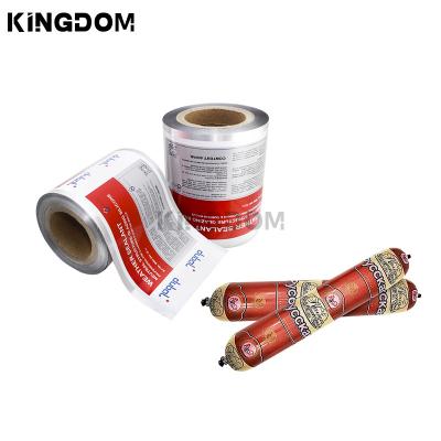 China Chemical OEM/ODM Wholesale Application Chemical Glue Packaging Laminated Aluminum Foil Packaging Film Roll for sale