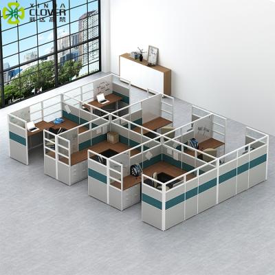 China Modern Modular Furniture Wholesale Modern L Shaped Office Manufacturer China Open Work Space Cubicle Office Workstation for sale