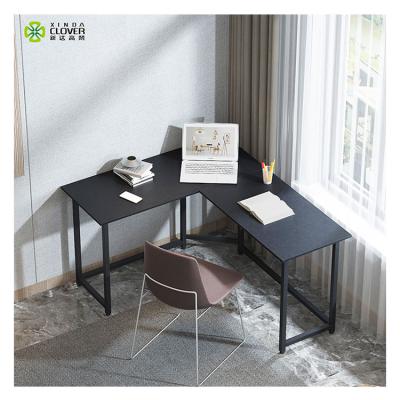 China Home Office Modern L Shape Home Office Wooden Writing Table Computer Desk for sale