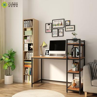 China Other Bedroom Study Table Computer Desk With Shelves Modern Style Home Office Desk for sale