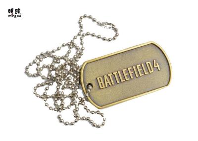 China Zinc Alloy Metal Dog Tag Customized Laser Engraved Medical Alert Dog Tags for sale