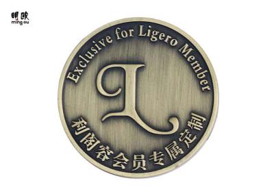 China Iron Type Anniversary Custom Challenge Coins Coin Souvenir Tokens Antique Tin Color for sale