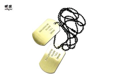 China Bronze Color Copper Pet Tags , Customized Engraved Dog Tags For Couples for sale