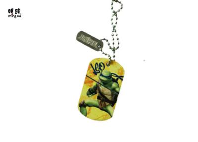 China Fashionable Metal Dog Tag For Soldiers Unique Identification 38g for sale