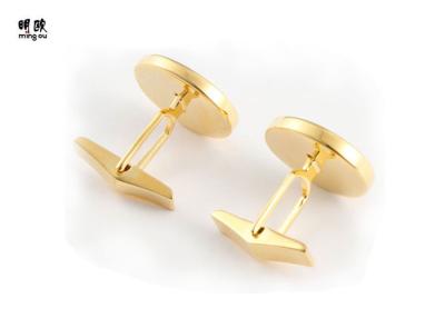 China Lightweight Bride And Groom Cufflinks , Vintage Mens Shirts Cufflinks 17g for sale