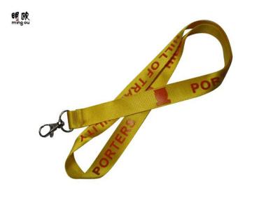 China Business Custom Event Lanyards Embroidered , Full Color Photo Id Lanyards for sale