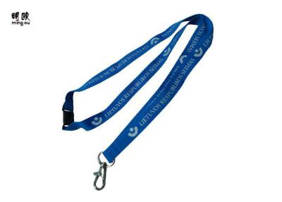 China Custom Safety Release Lanyards For Neck , Eco Friendly Silk Screen Lanyards for sale