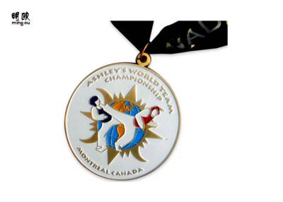 China Championship School Awards Medals Medallion Personalised Design , Enamel Fill for sale