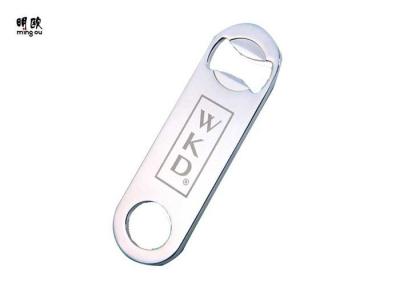 China Hand Held Promotional Beer Bottle Opener Bar With Laser Engraving Logo for sale