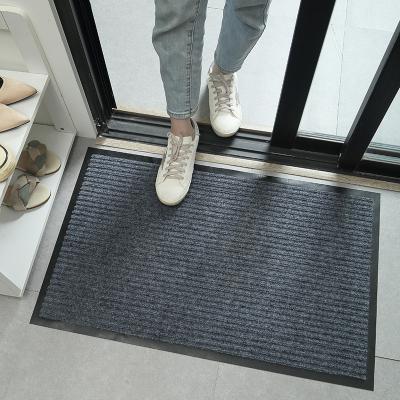 China Entrance Washable Cover Floor Mat Welcome Indoor Outdoor Doormat Absorbent Door Mat for sale